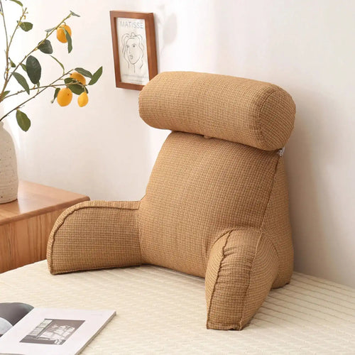 Coussin de Lecture Beige – vue 1