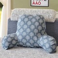 Coussin de Lecture Feuilles – vue 1