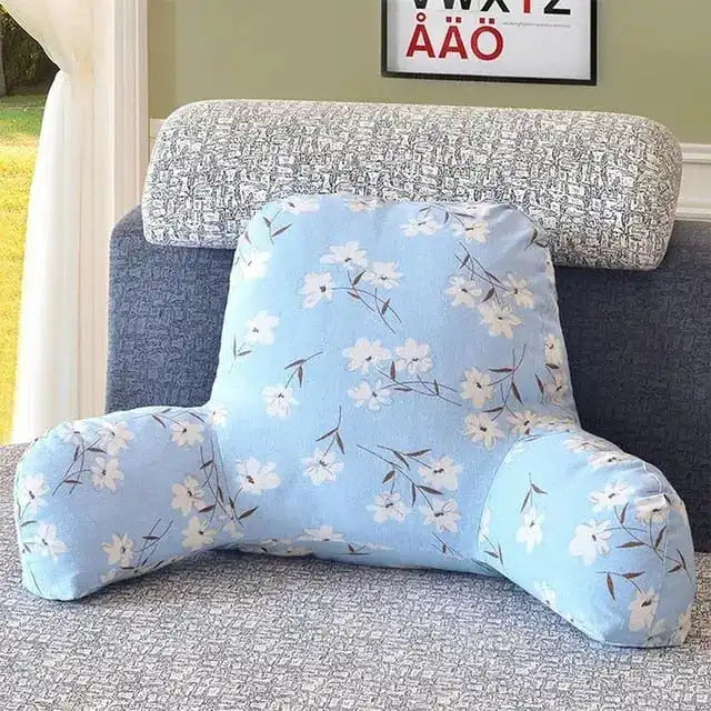 Coussin de Lecture à Fleurs – vue 1