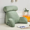 Coussin de Lecture Vert – vue 1
