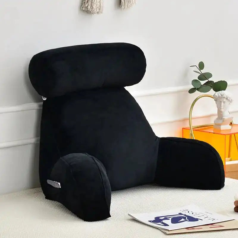 Coussin de Lecture Noir – vue 1