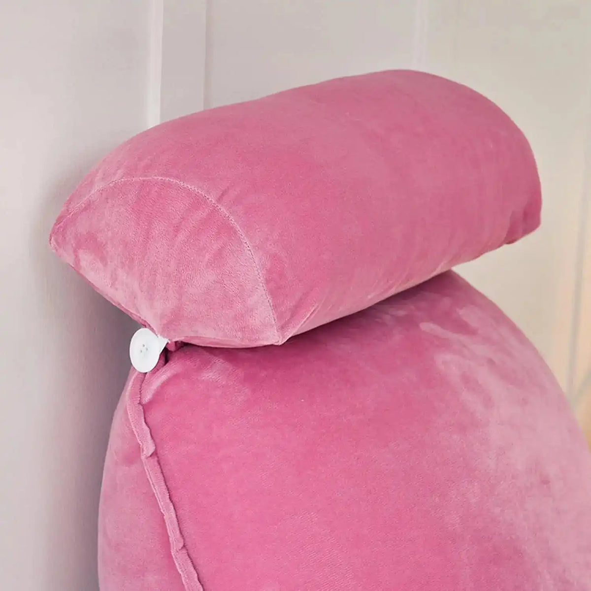 Coussin de Lecture Rose Clair – vue 3