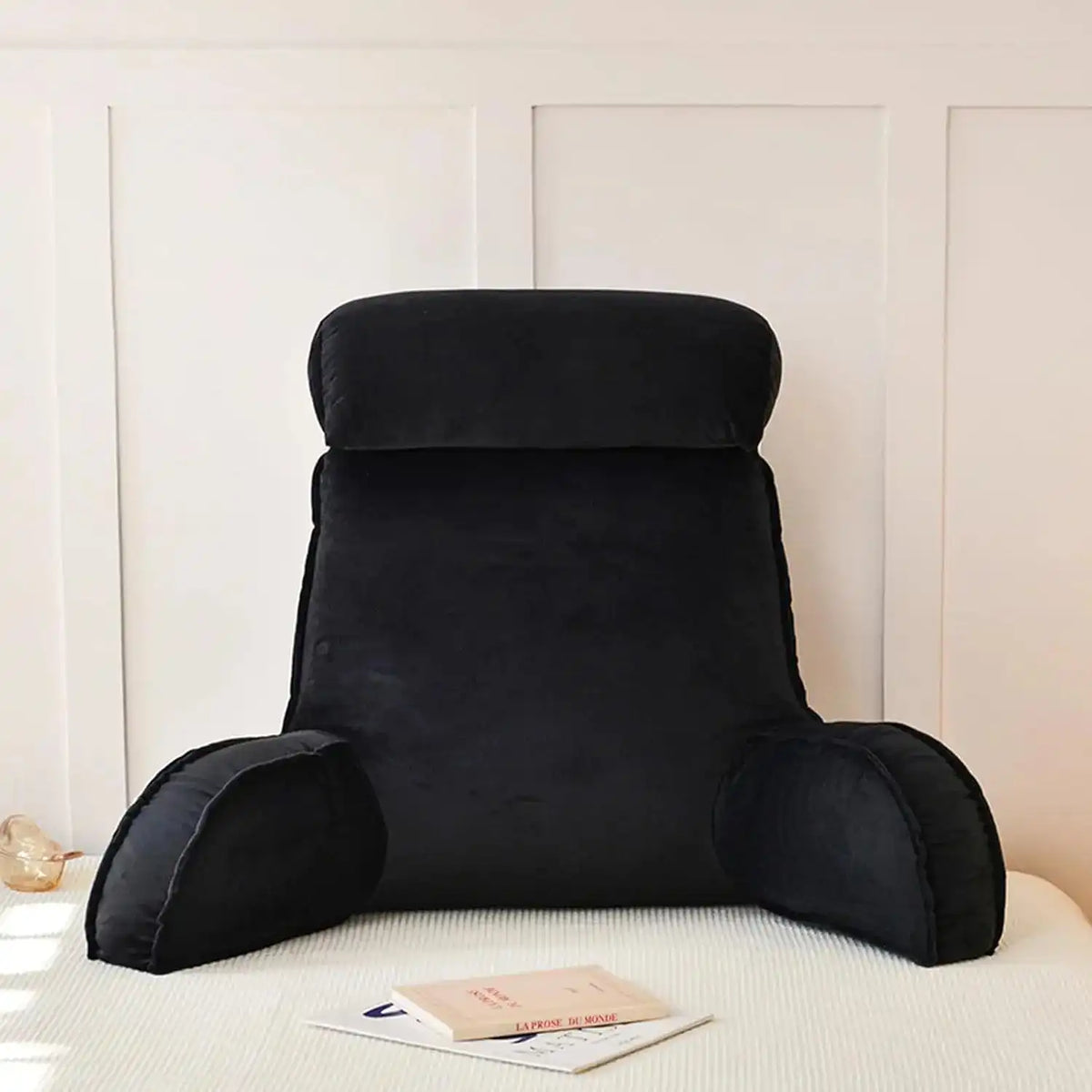 Coussin de Lecture Noir – vue 2