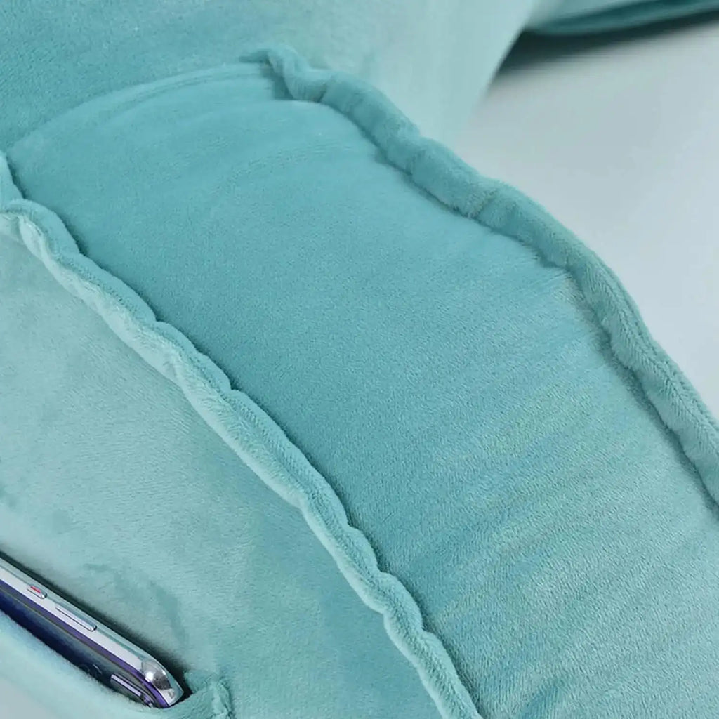 Coussin de Lecture Bleu – vue 5