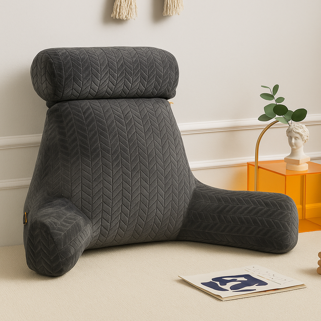 Coussin de Lecture Hiver – vue 1
