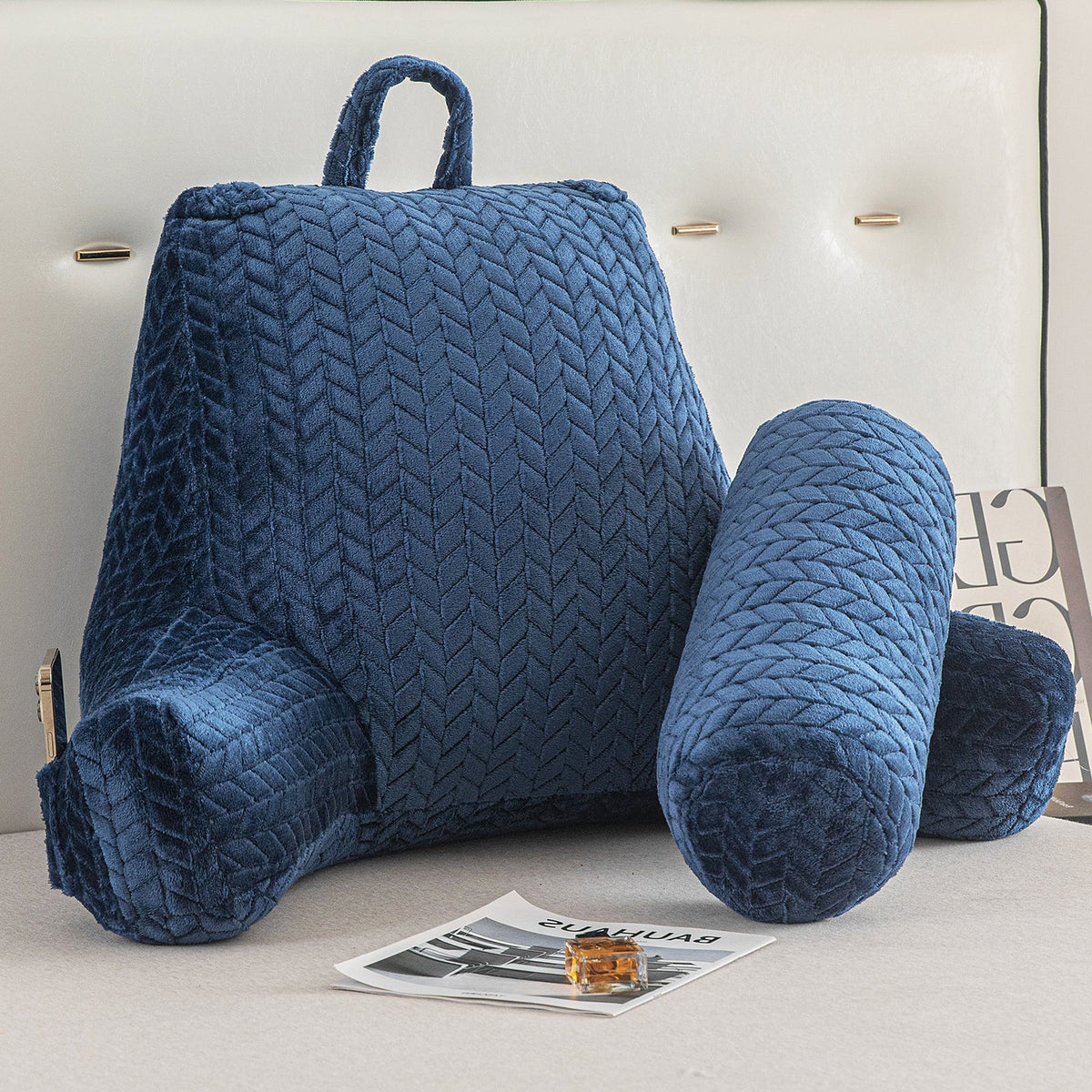 Coussin de Lecture Hiver – vue 5