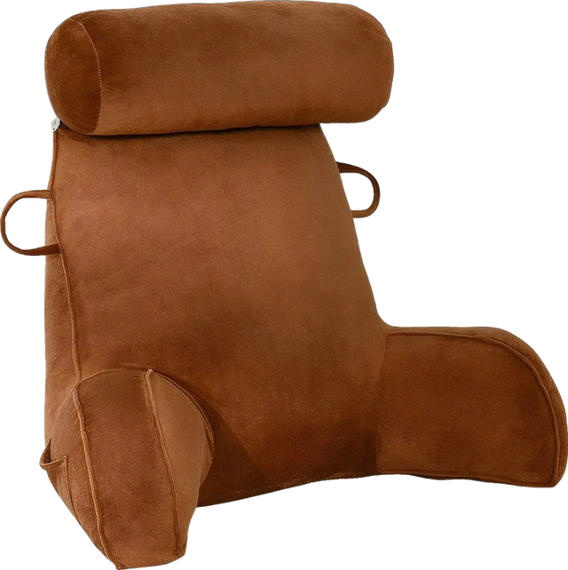 Coussin de Lecture Confort V2 – Dossier Ergonomique en Lin 75x40x40 cm