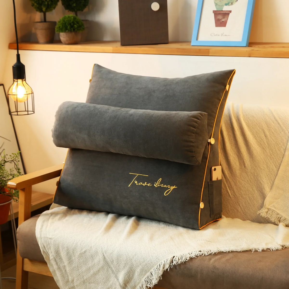 Coussin de Lecture Japonais – vue 2